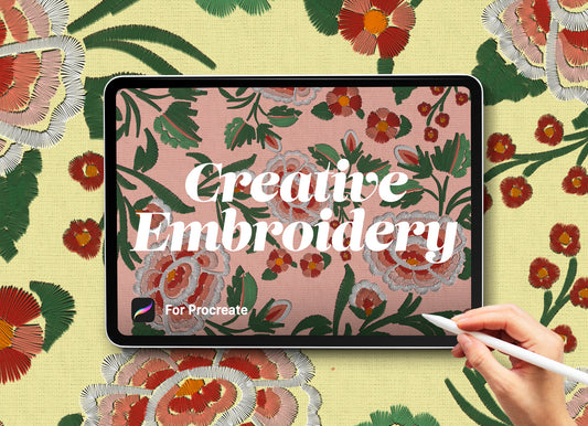 Creative Embroidery for Procreate